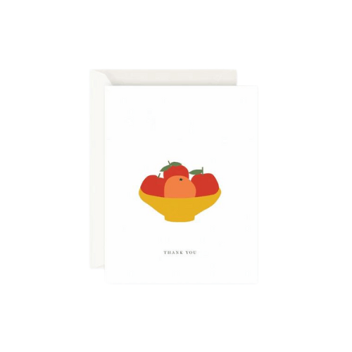 Card Thank You Oranges - Wonder & Wild