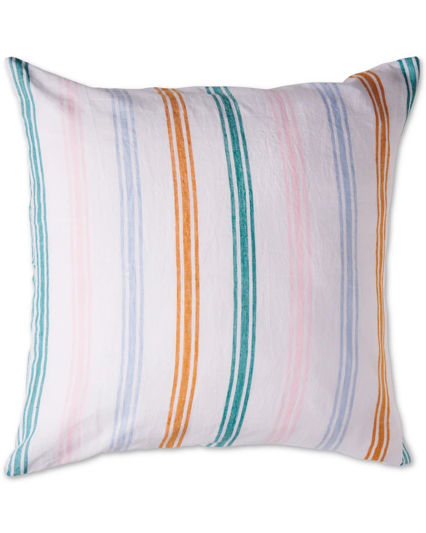 Kip & Co Siesta Stripe Euro Linen Pillowcases Set 2 - Wonder & Wild